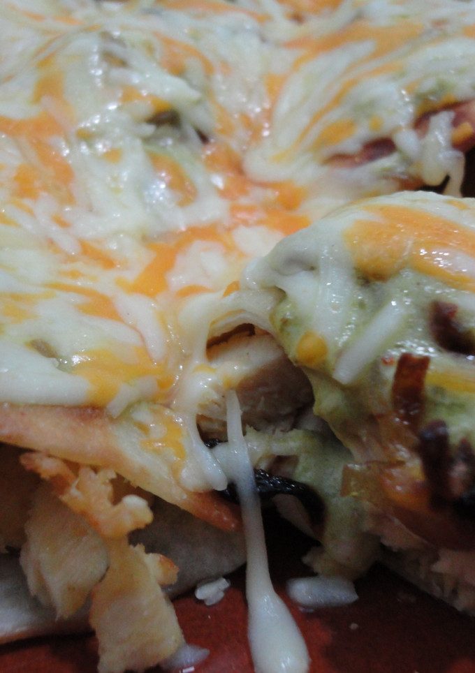 Una foto de Enchiladas suizas con carne de pollo