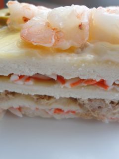 Una foto de Pastel de pan bimbo