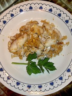 Una foto de Cocochas de bacalao
