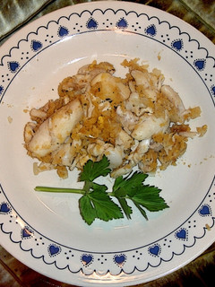 Una foto de Cocochas de bacalao