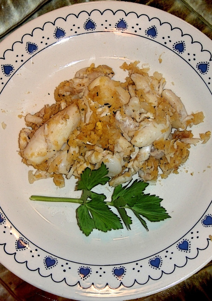 Una foto de Cocochas de bacalao