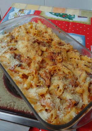 Una foto de Macarrones de aprovechamiento