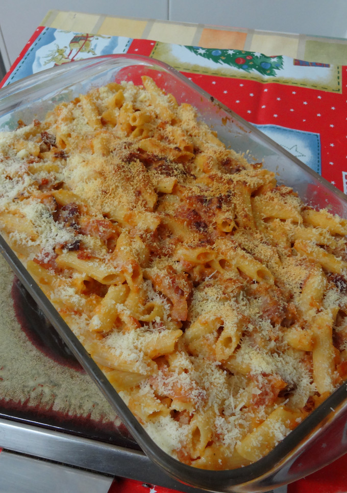 Una foto de Macarrones de aprovechamiento