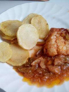 Una foto de Bacalao isleño
