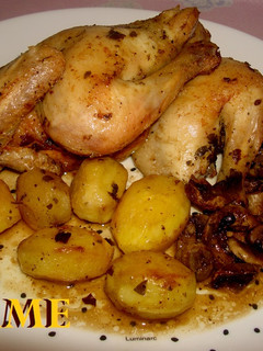 Una foto de Picantón macerado al estilo del Chef
