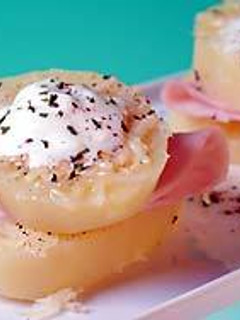 Una foto de Papas parmesanas