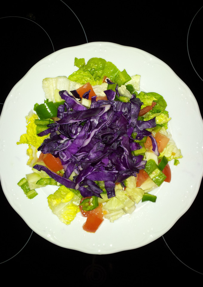 Una foto de Ensalada de primavera rápida apta para diabéticos