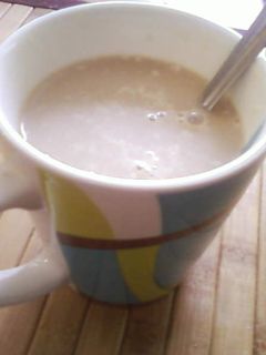 Una foto de Atole de cajeta