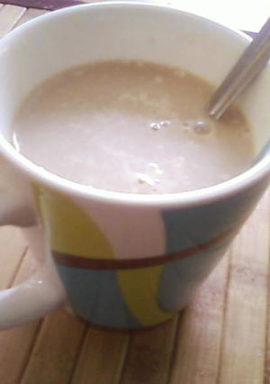 Una foto de Atole de cajeta