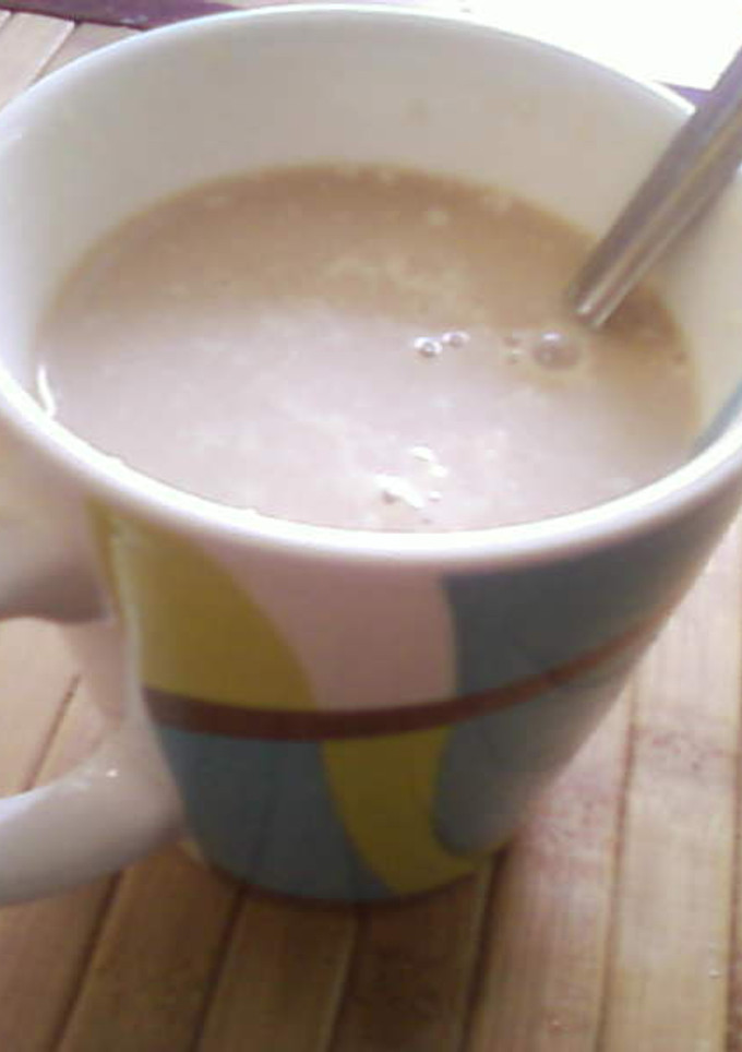 Una foto de Atole de cajeta