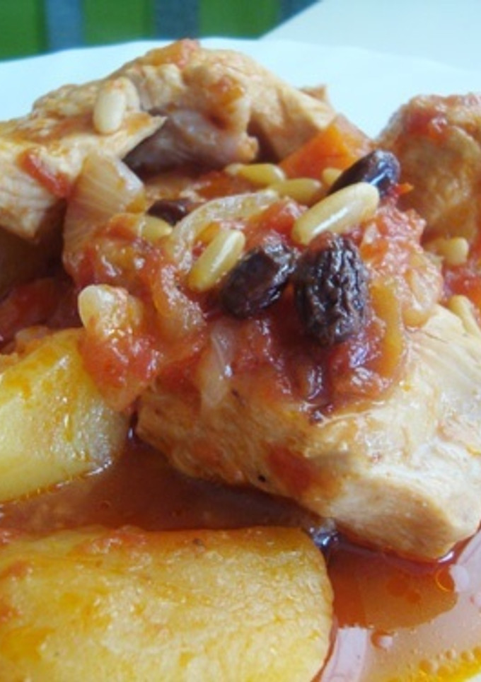 Una foto de Pollo a la cerveza "express"