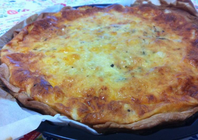 Quiche lorraine fácil y rápida