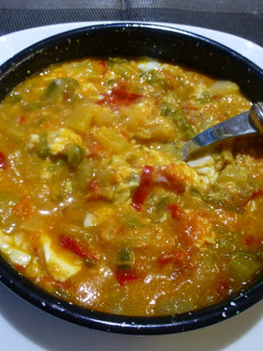 Una foto de Cazuelita de revuelto de verduras