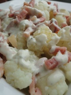 Una foto de Coliflor al gorgonzola