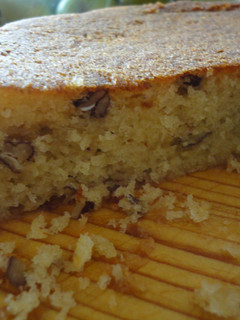 Una foto de Bizcocho con nueces pecanas