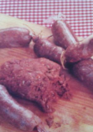 Una foto de CHORIZO DE POLLO CASERO