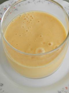 Una foto de Crema de mango