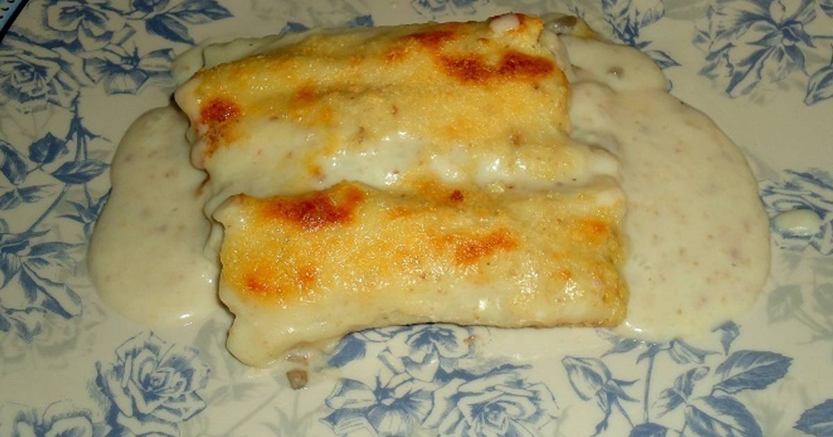 Canelones Rossini Receta de Paola- Cookpad