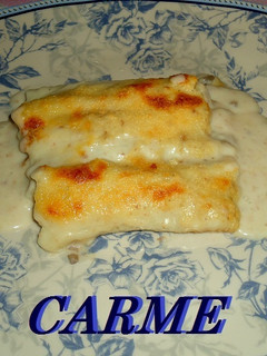 Una foto de Canelones Rossini