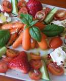 Plato fresco de primavera