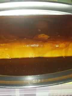 Una foto de Flan cremoso de queso