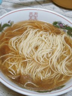 Una foto de Ramen con soja