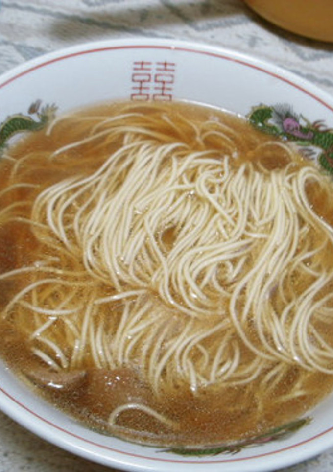 Una foto de Ramen con soja