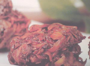 Una foto de COCADAS CARAMELIZADAS