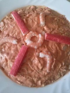 Una foto de Cocktail de gambas