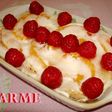 Gratinado de migas con frutas y yogur