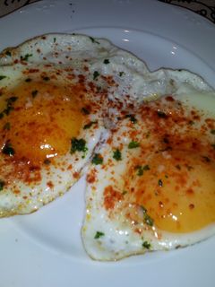 Una foto de Huevos a la plancha ligeros y rápidos para diabéticos