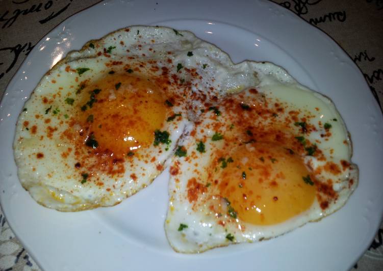 Huevos a la plancha ligeros y rápidos para diabéticos