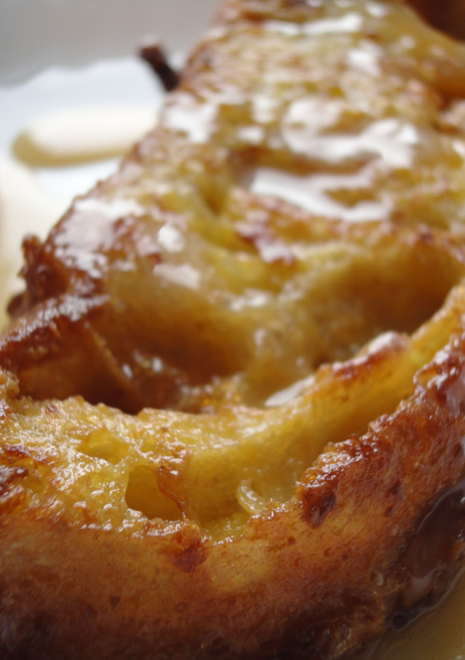 Una foto de Torrijas con toffee