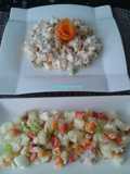 Ensalada con salsa de anchoas