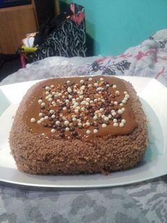 Una foto de Bizcochuelo de chocolate al microondas en 5 min
