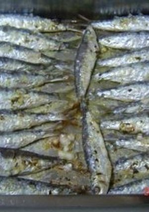 Una foto de Sardinas a la casablanquina