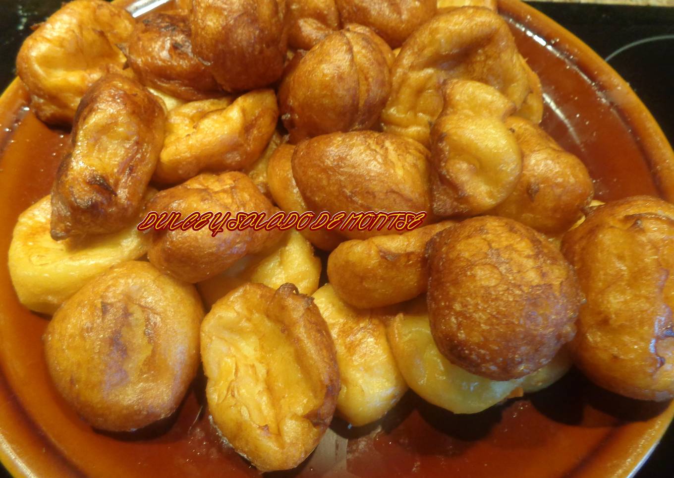Buñuelos de crema
