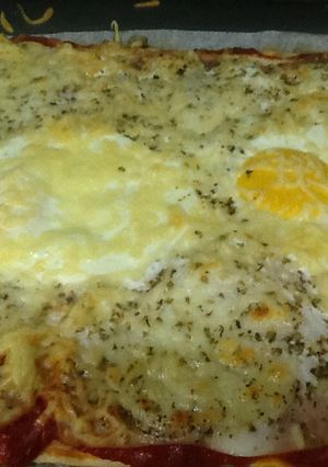 Una foto de Pizza final de copa
