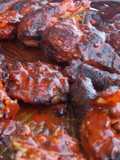 Pollo asado con barbecue