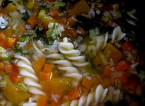 Una foto de Sopa de Zapallo y Zanahorias