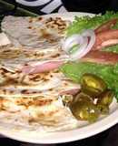 Quesadillas de jamón y queso (Sincronizadas)