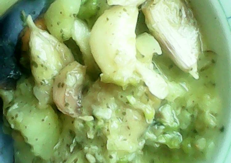 Colitas de rape al estilo Georgia