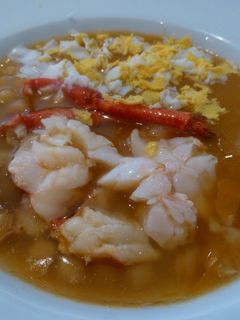Una foto de Garbanzos con langosta