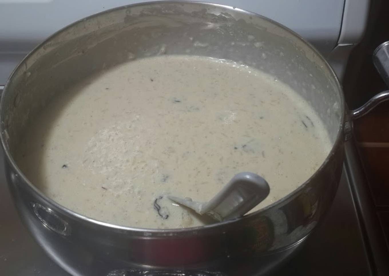 Arroz con leche con coco y ron