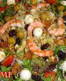 Ensalada de pasta primaveral