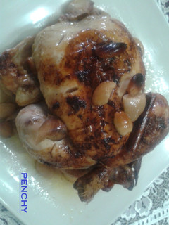 Una foto de Pollo con canela y vino semidulce del Campo de Cartagena