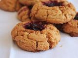 Galletas de mantequilla con mermelada