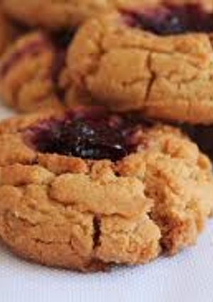 Una foto de Galletas de mantequilla con mermelada