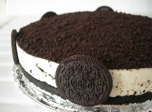 Una foto de Tarta de oreo sin horno