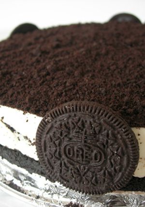 Una foto de Tarta de oreo sin horno